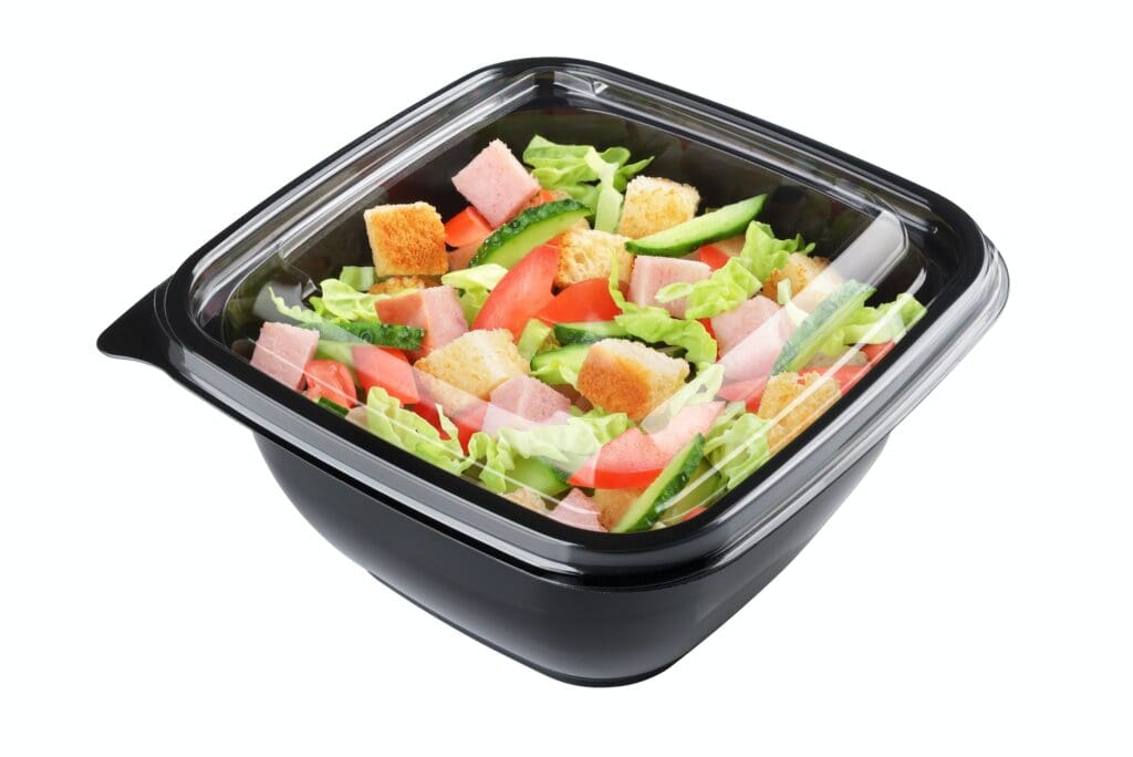 caesar salad isolated